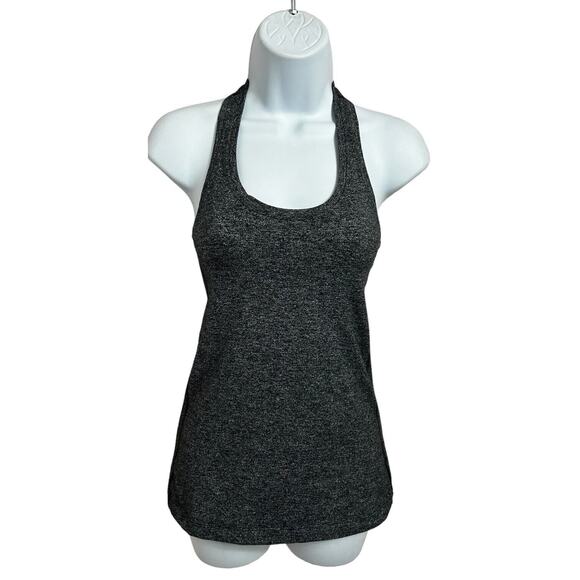 Lululemon Cool Racer-Back ll Tank Top Sz 4 Heathered Gray Athletic - Picture 5 of 8